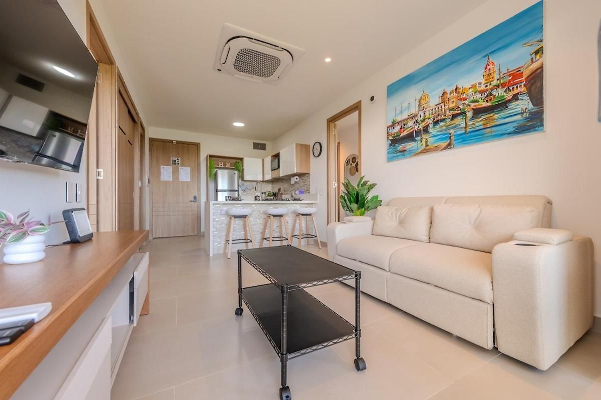 Apartamento Getaway - Laguna Cristalina - 2br - 7 Pax Cartagena
